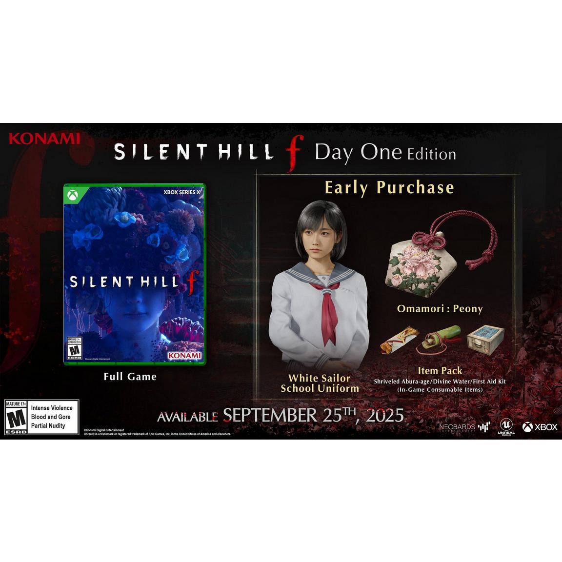 SILENT HILL f - Xbox Series X