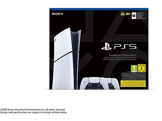 PlayStation 5 1TB Con 2 Controller Dualsense