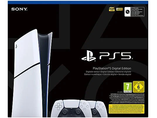 PlayStation 5 1TB Con 2 Controller Dualsense