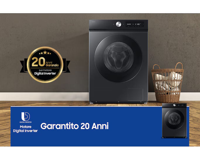 Lavatrice Samsung Bespoke AI 11Kg Nero