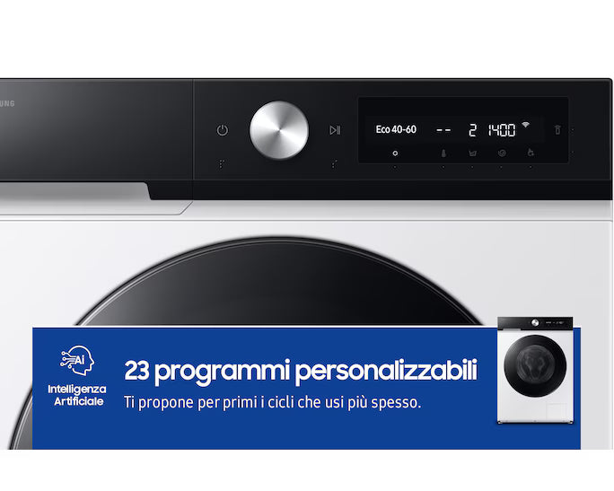 Lavatrice Samsung Bespoke AI 11Kg Bianco