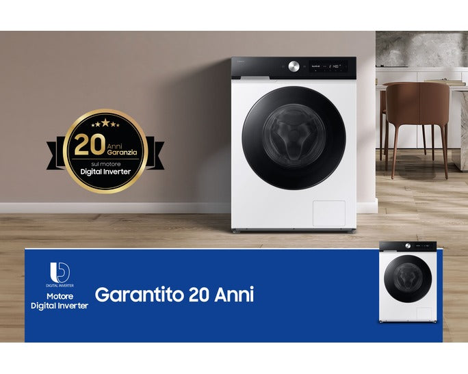 Lavatrice Samsung Bespoke AI 11Kg Bianco